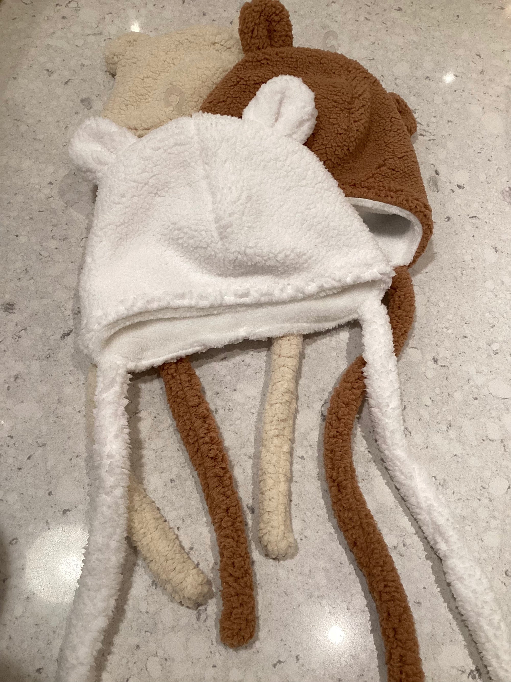 Bébé Ô Chaud Tuque oreille d'ours en sherpa Vêtements Bébé Ô Chaud