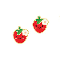 Girl nation Boucles d'oreilles Accessoires Girl nation Fraise mignonne  