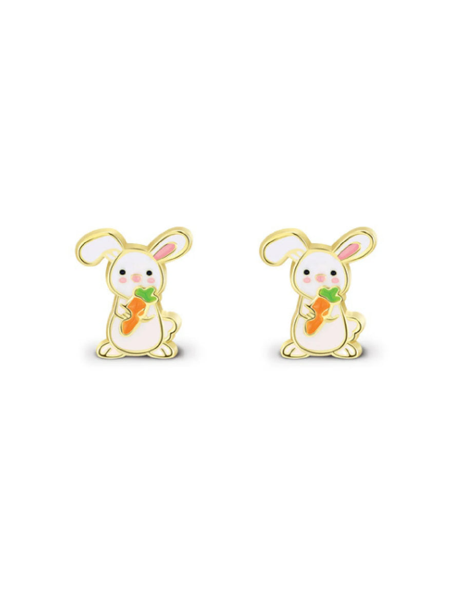 Girl nation Boucles d'oreilles Accessoires Girl nation Lapin avec carotte  