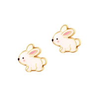 Girl nation Boucles d'oreilles Accessoires Girl nation Lapin de profil  