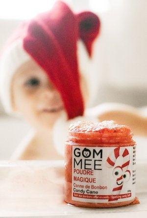 GOM-MEE Potion magique - Poudre effervescente Édition spéciale Noël Soins corporels Gom-Mee Canne de bonbon  