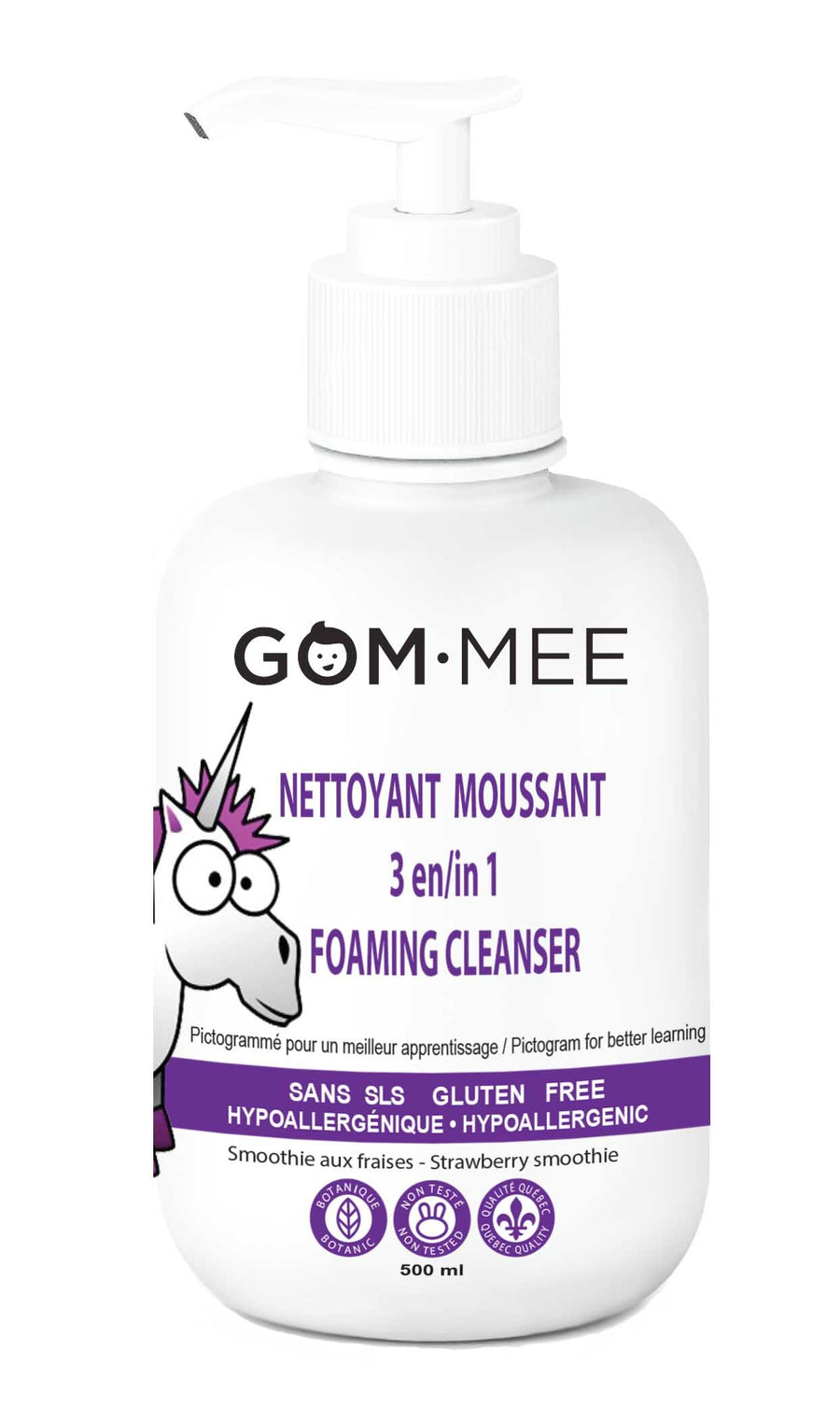 GOM-MEE Nettoyant moussant 3 en 1 Soins corporels Gom-Mee   