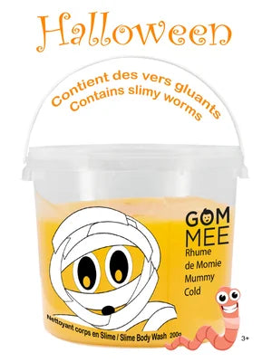GOM-MEE Slime moussante nettoyante - Collection Halloween Soins corporels Gom-Mee Rhume de momie