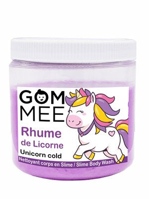 GOM-MEE Slime moussante Soins corporels Gom-Mee Rhume de licorne