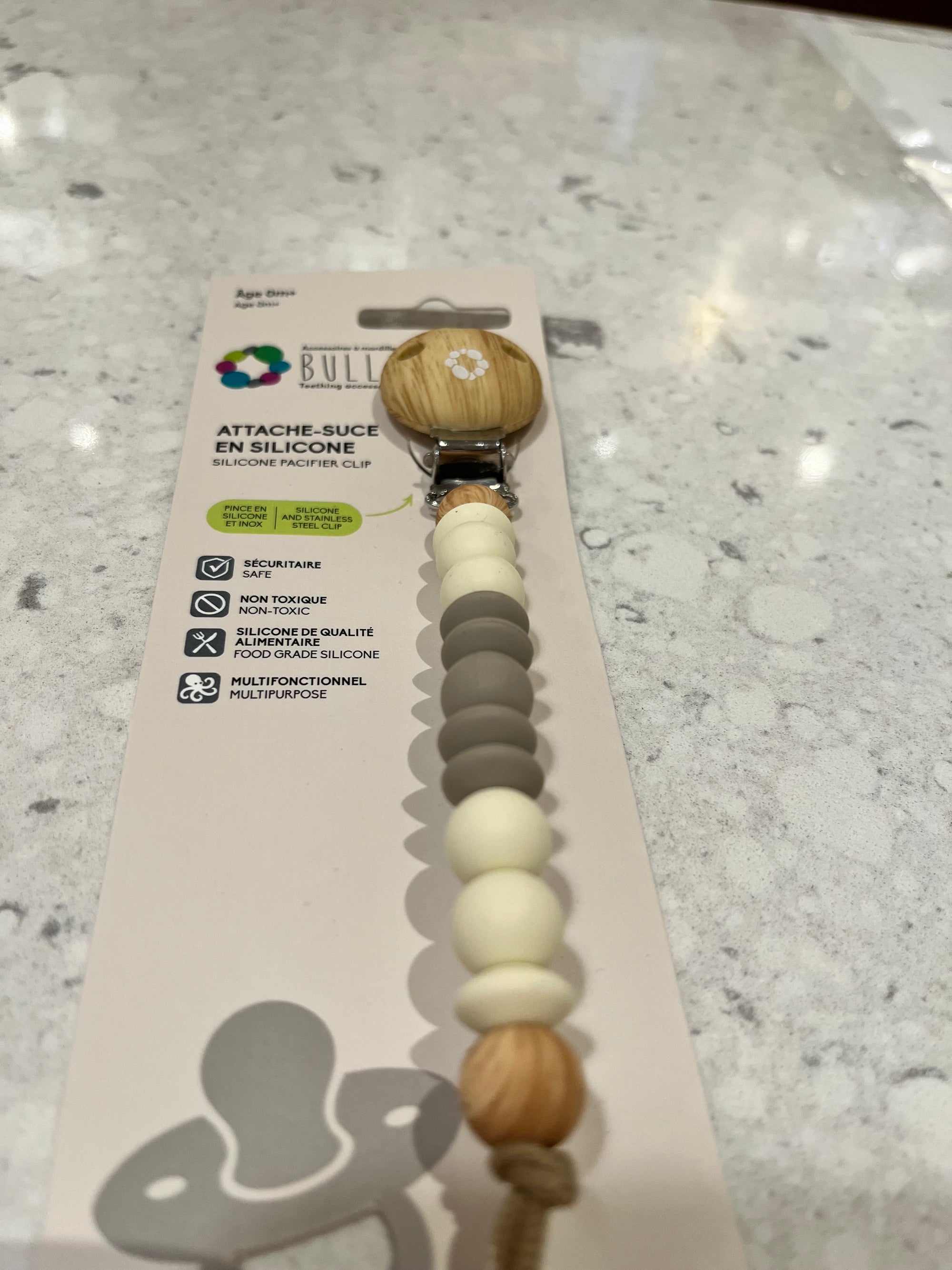 Bulle bijouterie Attache-suce Accessoires Bulle bijouterie Ora taupe