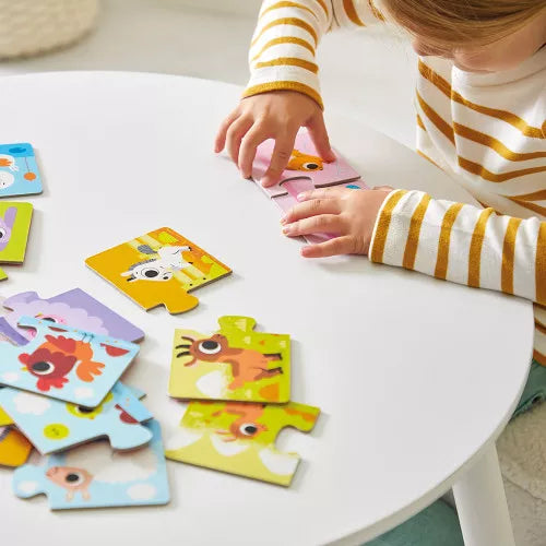 Janod Casse-têtes Parents et bébés animaux Jouets Janod   