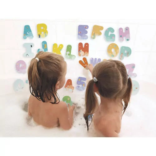 Janod Lettres et chiffres du bain Jouets Janod   