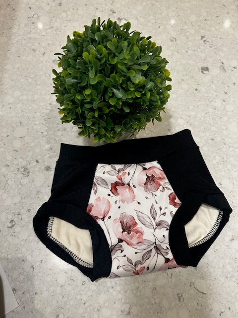 Joka Bébé Culotte de propreté de jour Couches lavables Joka Bébé Petit Fleurs antiques