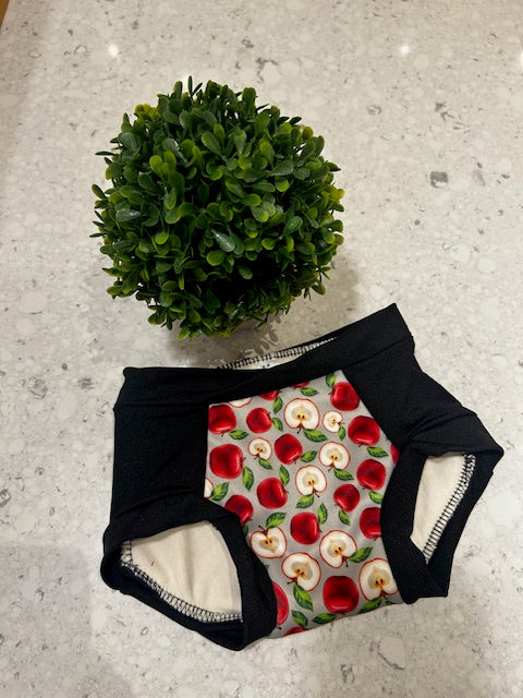 Joka Bébé Culotte de propreté de nuit Couches lavables Joka Bébé Petit Pommes