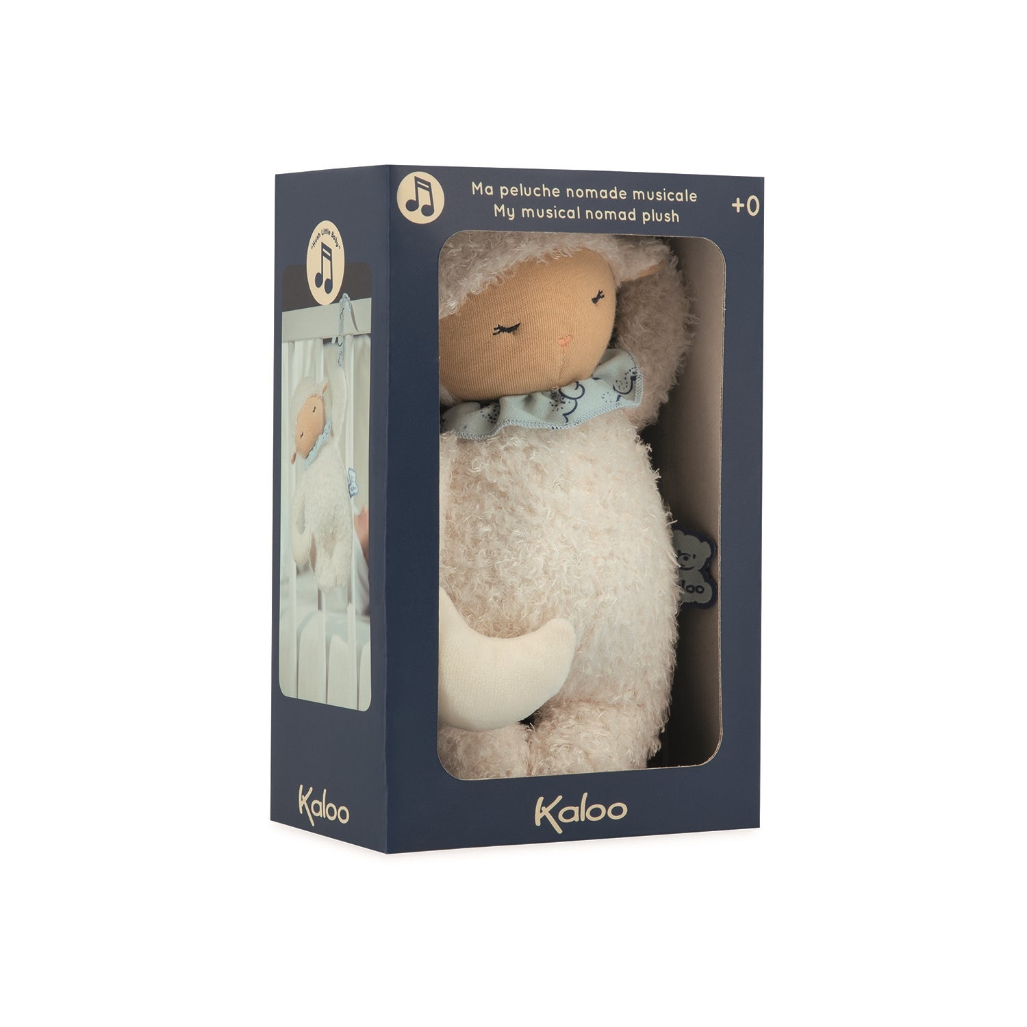 Kaloo Ma peluche nomade mouton endormi musical Jouets Kaloo   