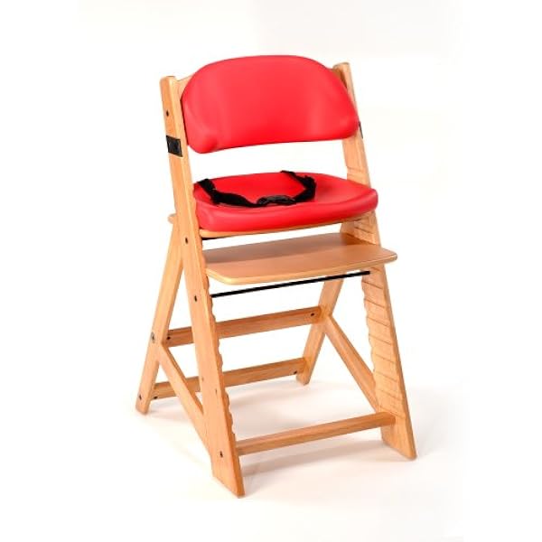 Keekaroo Chaise pour enfant Alimentation Keekaroo Naturel Cherry 