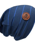 L&P Tuque mi-saison Accessoires L&P Cobalt rayé 0-3 mois  