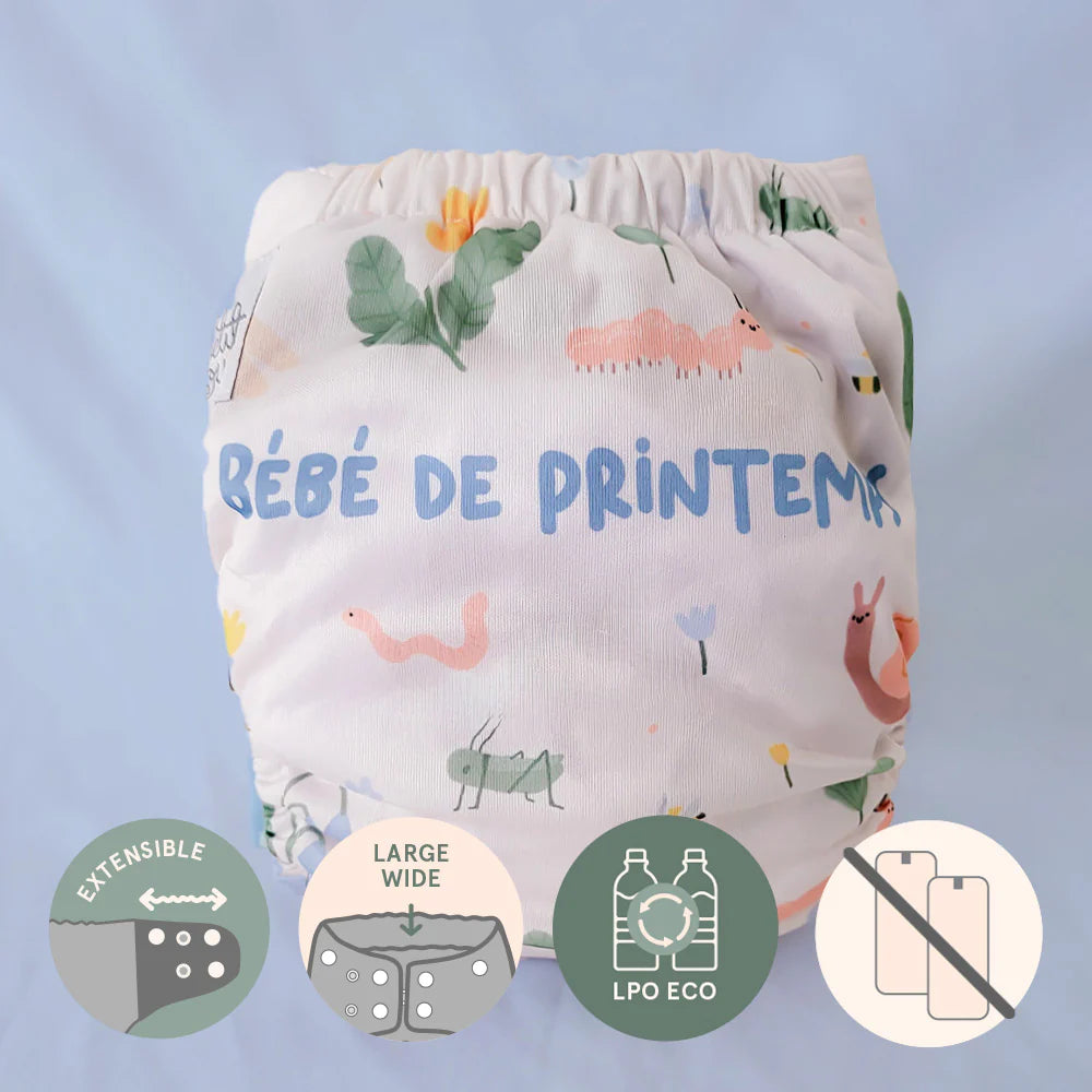 La Petite Ourse Évolution Couche lavable à poche ( sans insert ) Couches lavables La Petite Ourse Printemps