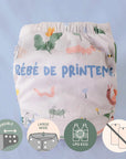 La Petite Ourse Évolution Couche lavable à poche ( sans insert ) Couches lavables La Petite Ourse Printemps