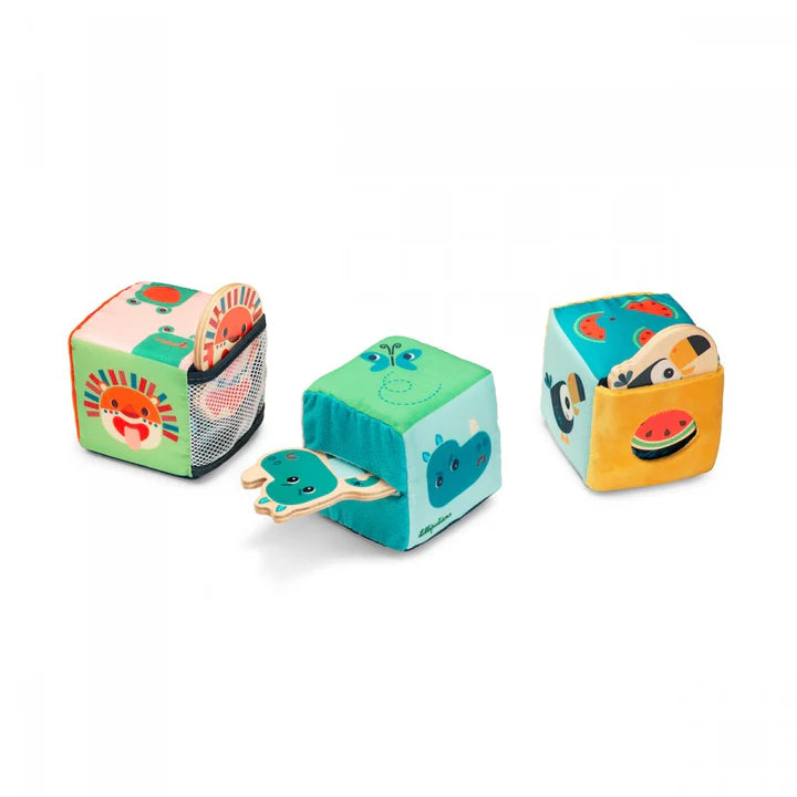 Lilliputiens Jeu de cube cache-cache Jouets Lilliputiens   