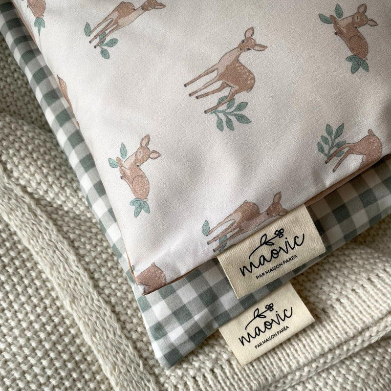 Maovic Oreiller pour enfant en sarrasin Dodo Maovic Liam