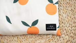 Maovic Oreiller pour enfant en sarrasin Dodo Maovic Mandarines  