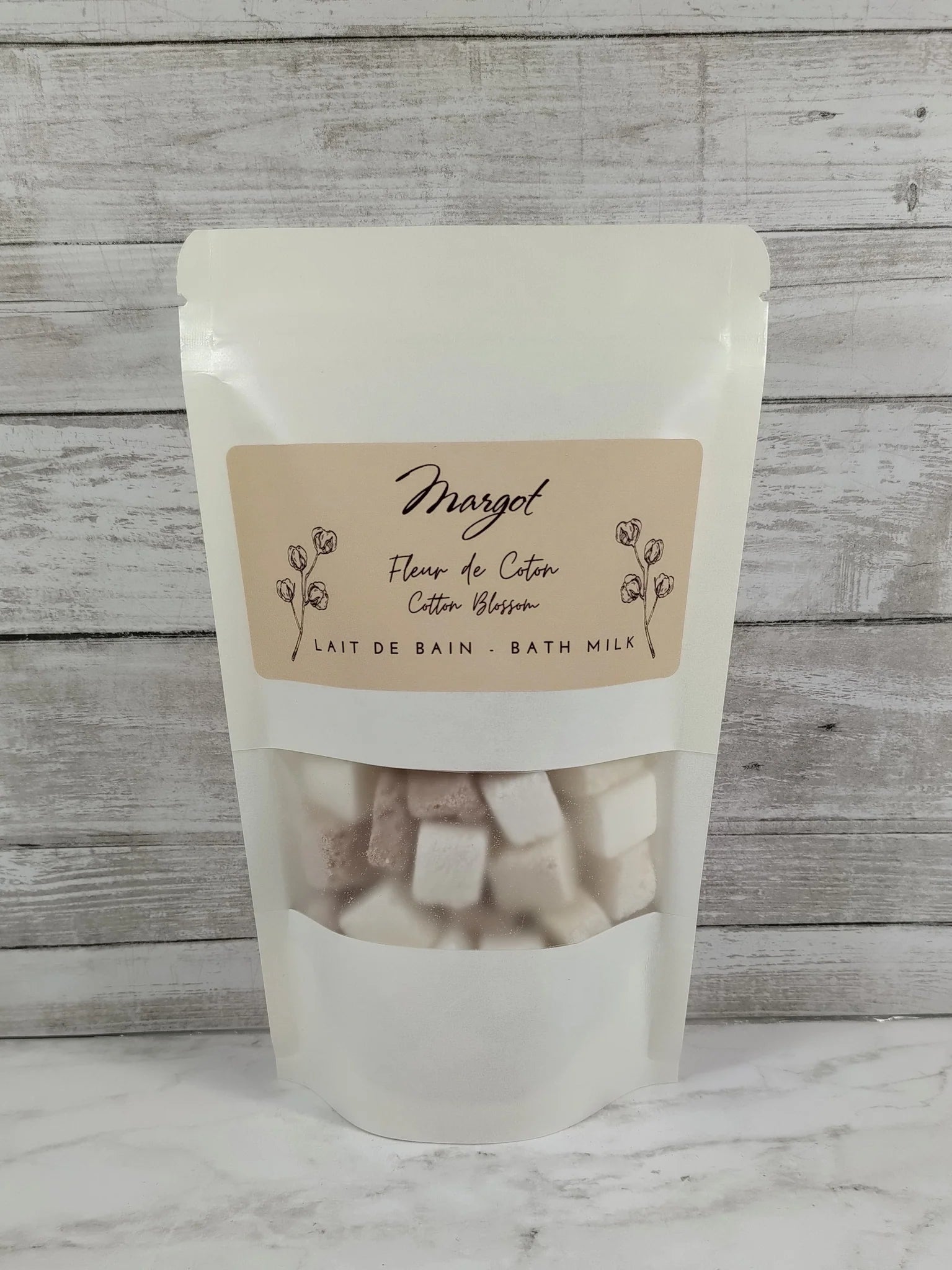 Margot Lait de bain Soins corporels Margot Fleur de coton  