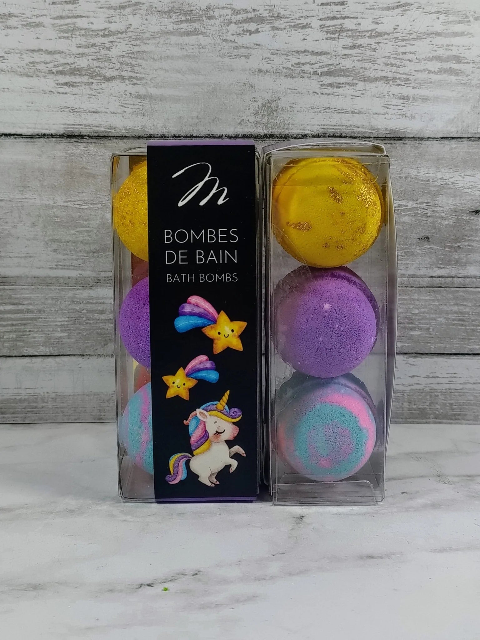 Margot Trio de bombes de bain Soins corporels Margot Licorne