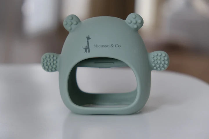 Micasso & Co Jouet manchon de dentition pour bébé Jouets Micasso & Co Sauge  