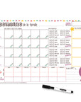 Minimo Organisateur Familial hebdomadaire Vertical Éducation Minimo Playful Motivation Ludique Horizontal