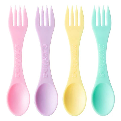 Munchbox Cuillère Fourchette Alimentation Light My Fire Mini Pastel