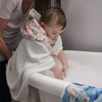 Naélie Poncho de bain Bain Naélie - Doux comme une maman Fond marin  