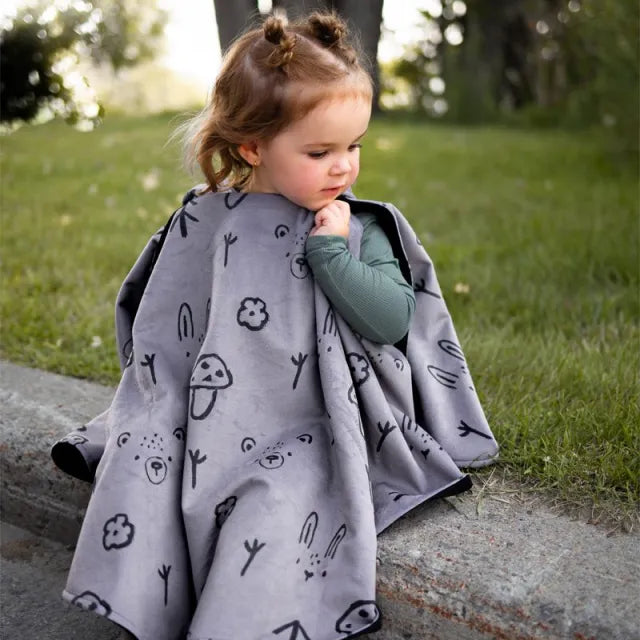 Naélie Poncho pour siège d&#39;auto Accessoires Naélie - Doux comme une maman Minimaliste