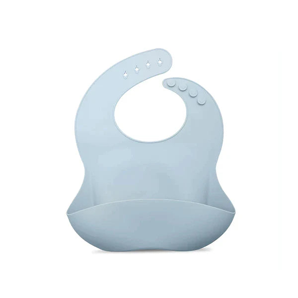 Noüka Bavette en silicone Alimentation Noüka Lily blue
