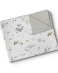 OleOops Couverture de minky pour bébé 30x40 Dodo OleOops Vie sous-marine