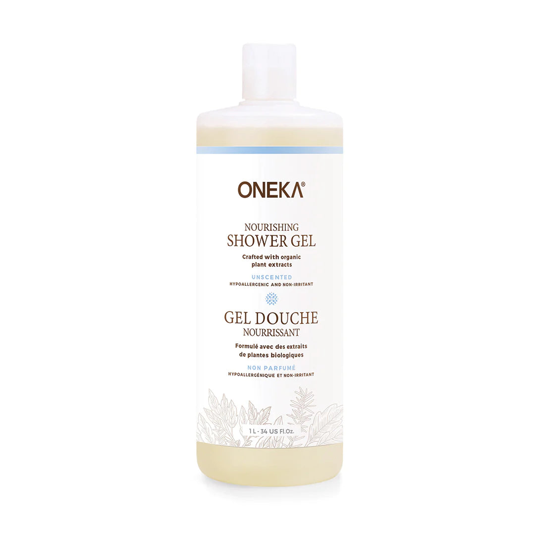 Oneka Gel de douche Soins corporels Oneka 1 litre Non parfumé 