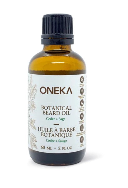 Oneka Huile à Barbe Botanique Cèdre & Sauge Soins corporels Oneka   