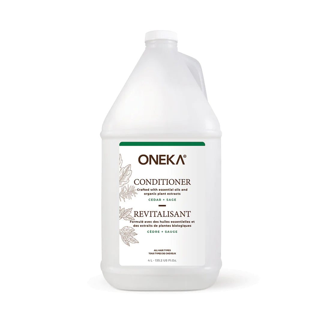 Oneka Revitalisant Soins corporels Oneka Cèdre et sauge 4 litres 