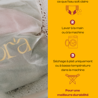 Ora Protections - Culotte menstruelle taille haute sans couture invisible