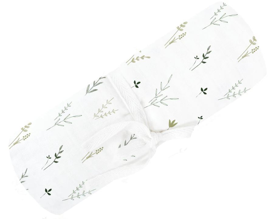 Perlimpinpin Doudou en mousseline de coton Dodo Perlimpinpin Feuilles