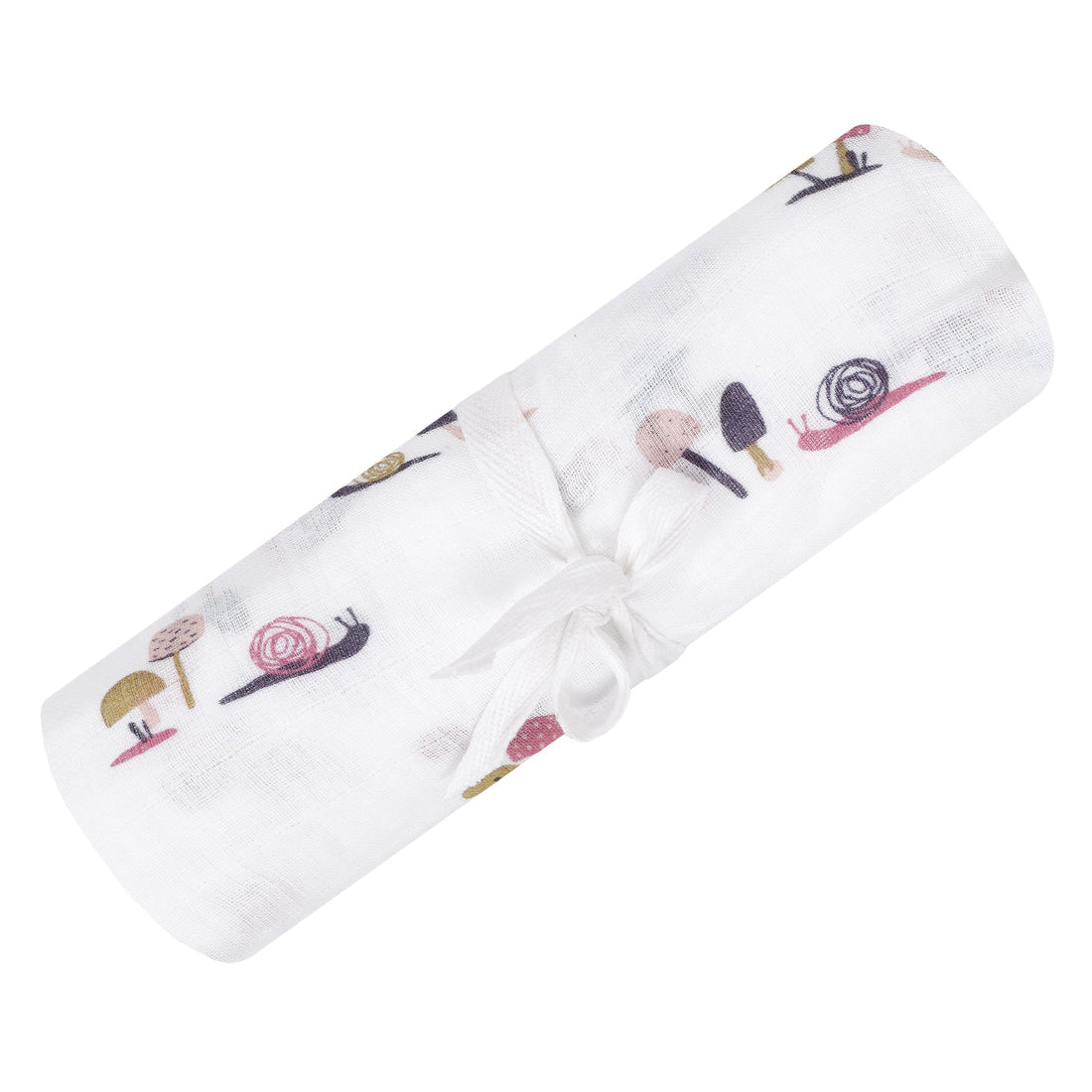 Perlimpinpin Doudou en mousseline de coton Dodo Perlimpinpin Escargots  