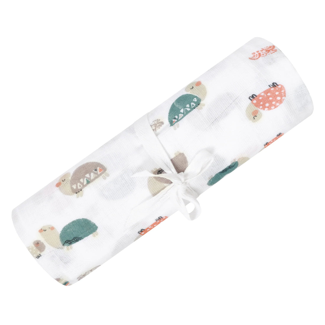 Perlimpinpin Doudou en mousseline de coton Dodo Perlimpinpin Tortues  