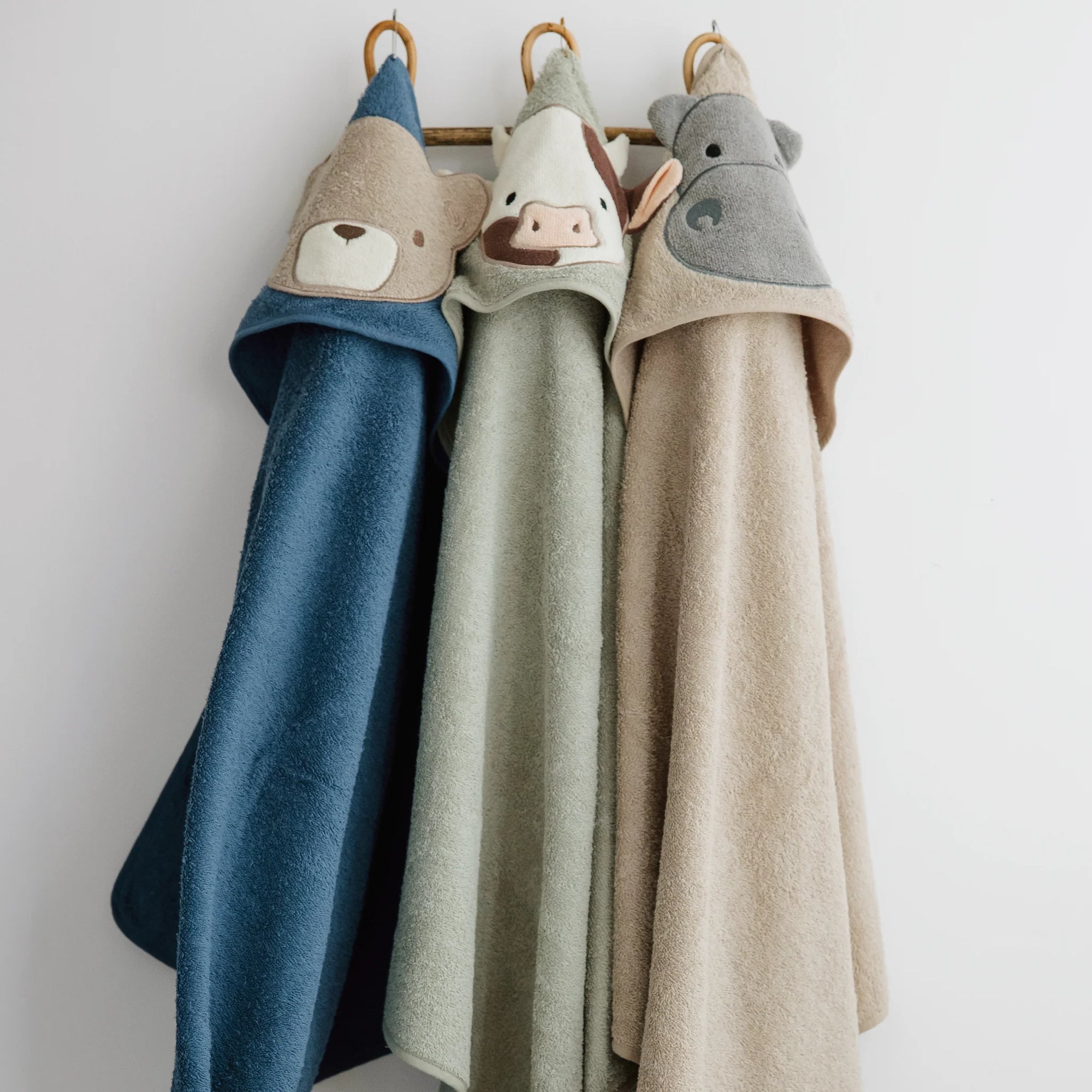Perlimpinpin Serviette à capuchon pour bébé Bain Perlimpinpin