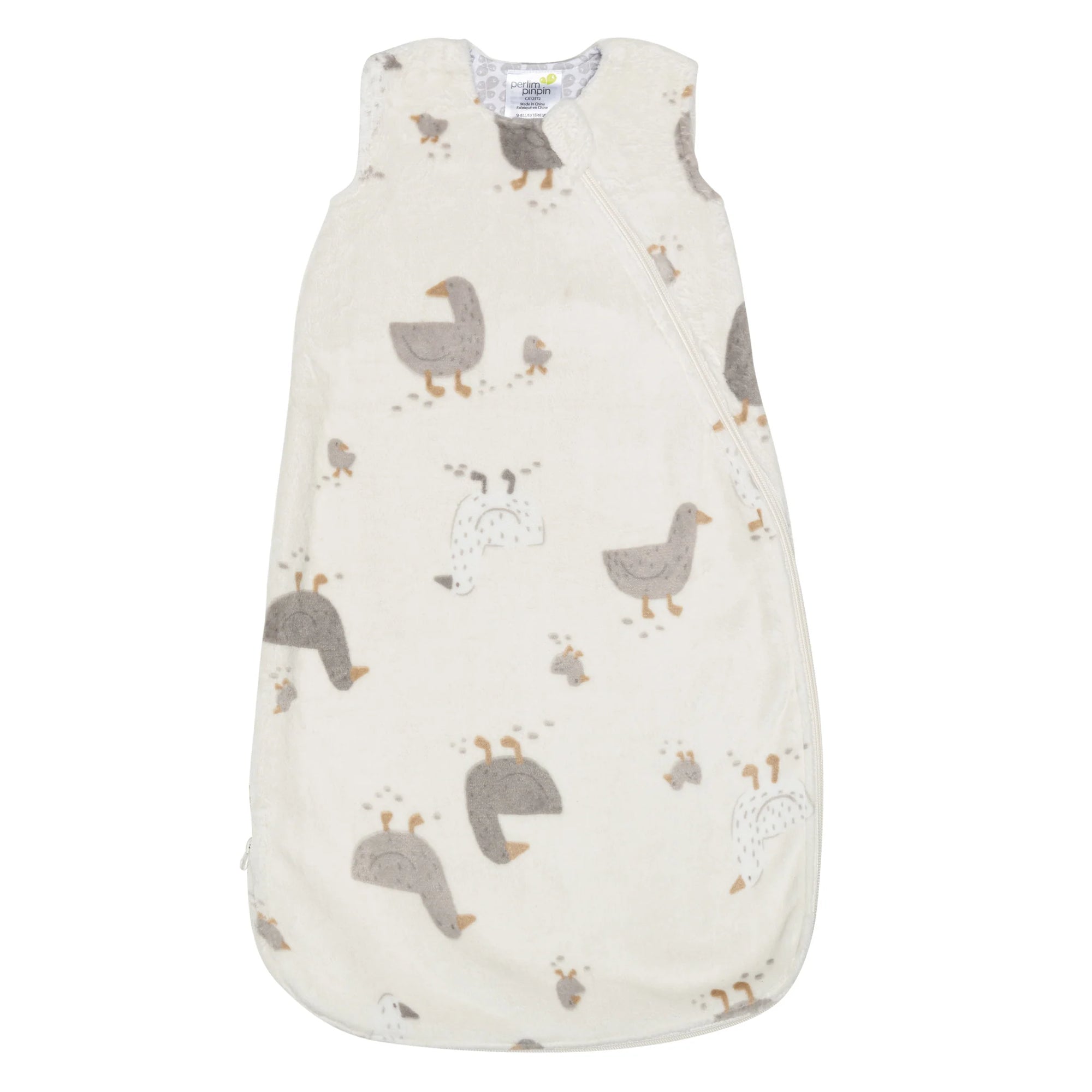 Perlimpinpin Dormeuse sac de nuit en peluche 1.5 Tog 0-6, 6-18 ou 18-36 mois Dodo Perlimpinpin 0-6 mois Oies