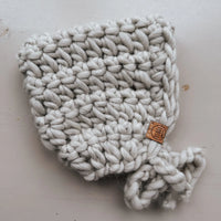 Les petits Tousi Bonnets de laine - Collection NEUTRE 0-6 mois  Les petits tousi Gris - Coconut  