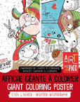 Pico Coloriage géant - Collection Noël Éducation Pico Tatouages Temporaires C'est l'hiver - Calendrier de l'avant