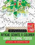 Pico Coloriage géant - Collection Noël Éducation Pico Tatouages Temporaires Sapin