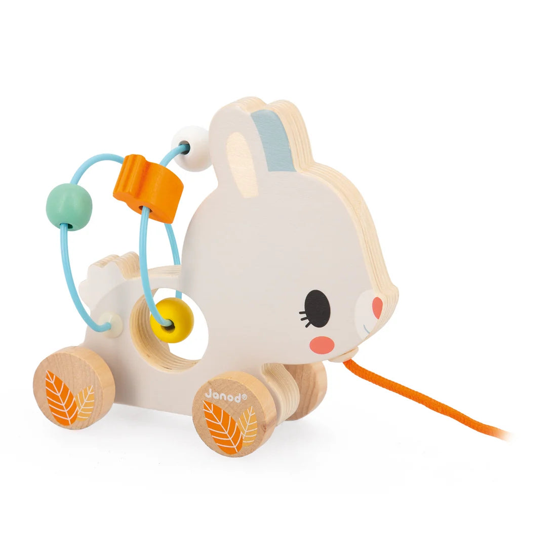 Janod Looping Animaux à promener Jouets Janod Lapin