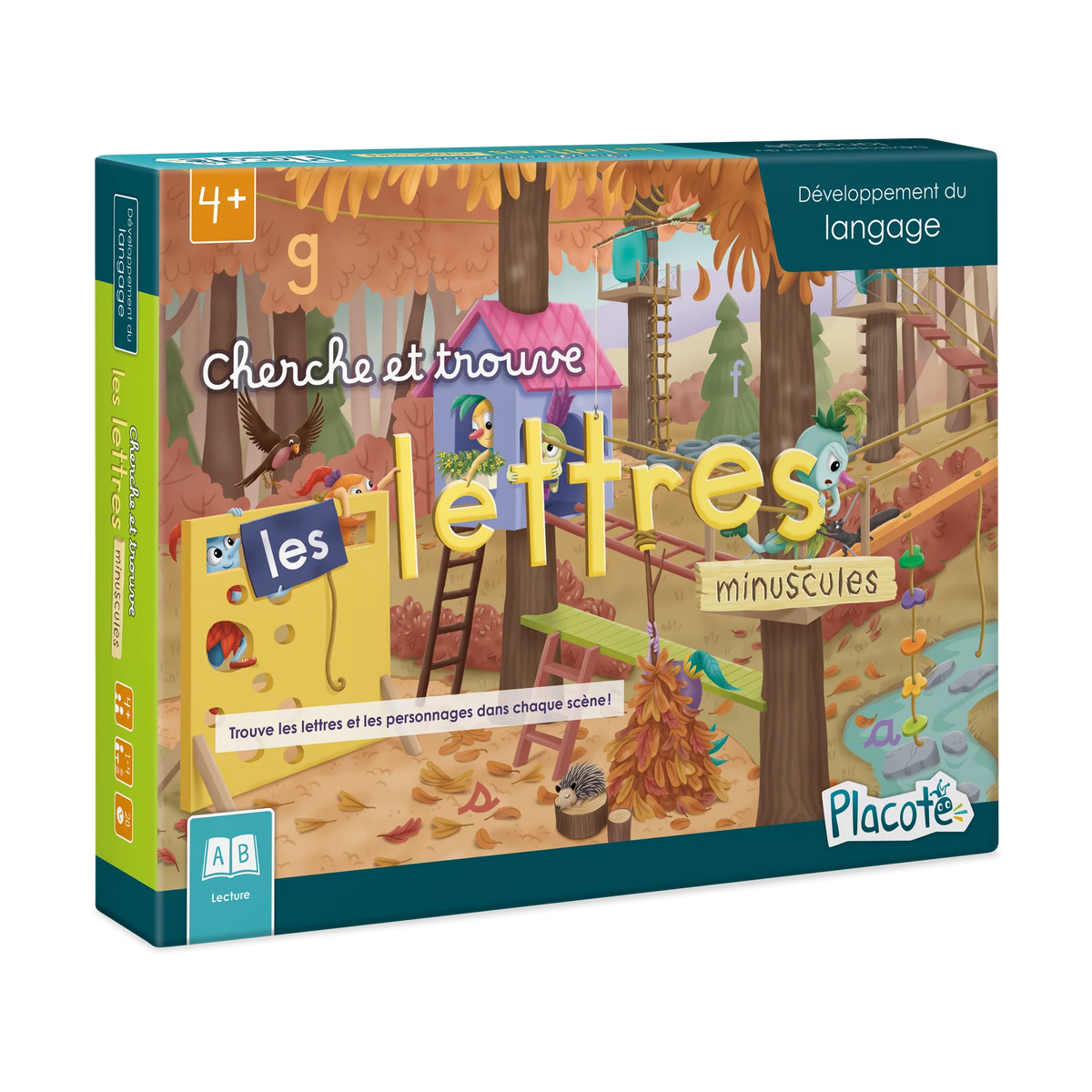 Placote Cherche et trouve Les lettres minuscules