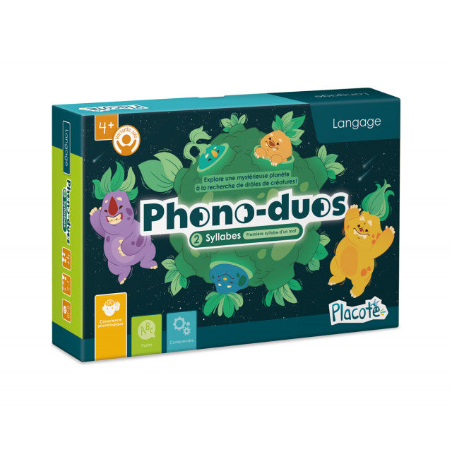 Placote Phono-duos : Syllabes  Placote : Jeux de langage   