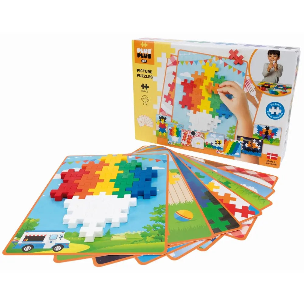 Plus Plus ++ MIDI Tangram 60 morceaux basic Boutique Planète Bébé