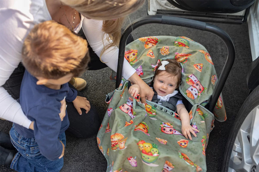 Naélie Poncho for car seat