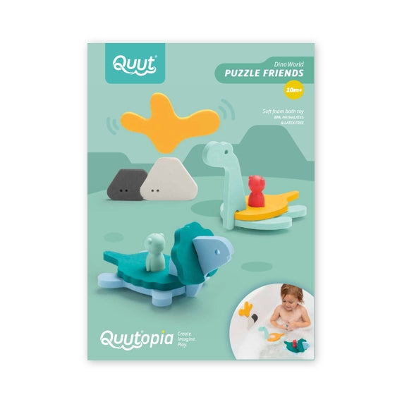 Quut Casse-tête de bain Jouets Quut Dinosaures  