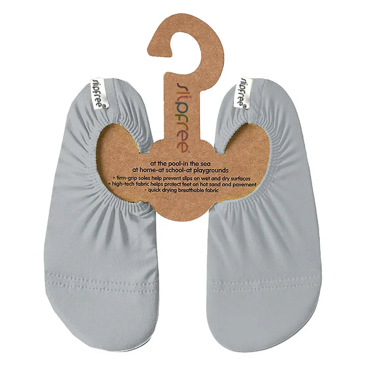 SlipStop Chaussons à semelles antidérapantes Enfants S 2-4 ans (7.5-9.5) Vêtements SlipStop Grey