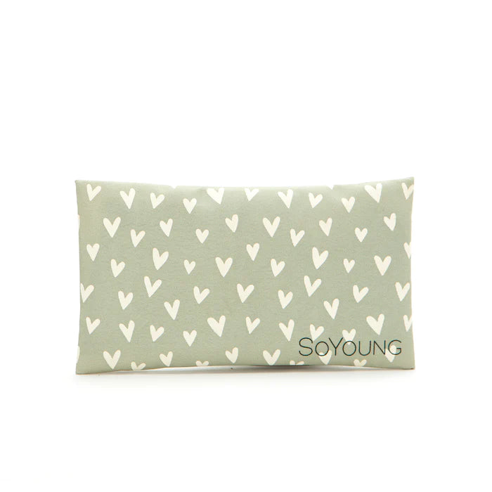 So Young Sac de glace - Ice pack Éducation So Young Petits coeurs - Sauge (Little hearts sage)  